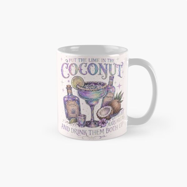 Item preview, Put The Lime in The Coconut Retro Margaritas Celestial Beach designed and sold by PladypooZztrt.