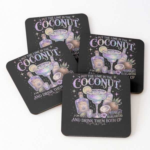 Item preview, Put The Lime in The Coconut Retro Margaritas Celestial Beach designed and sold by PladypooZztrt.