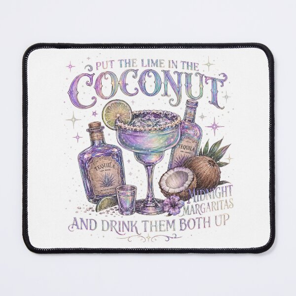 Item preview, Put The Lime in The Coconut Retro Margaritas Celestial Beach designed and sold by PladypooZztrt.