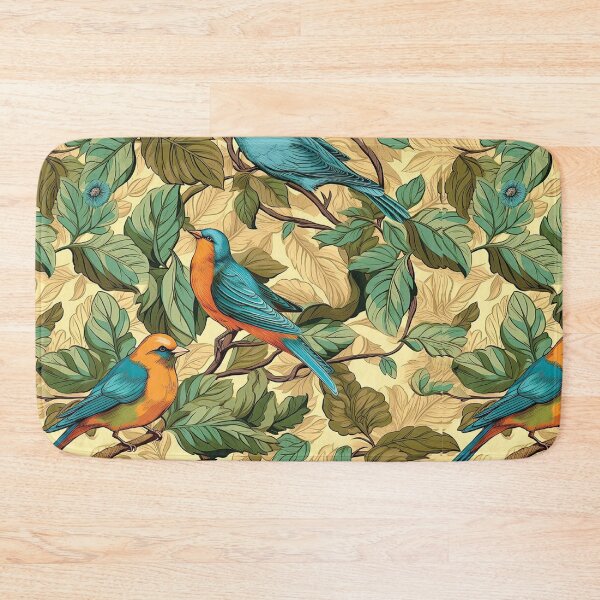 Item preview, Vintage Bird Engraving: Antique Botanical Ornithology Hatching Silhouette and Wild Birds Fan Art Poster designed and sold by benja-08.