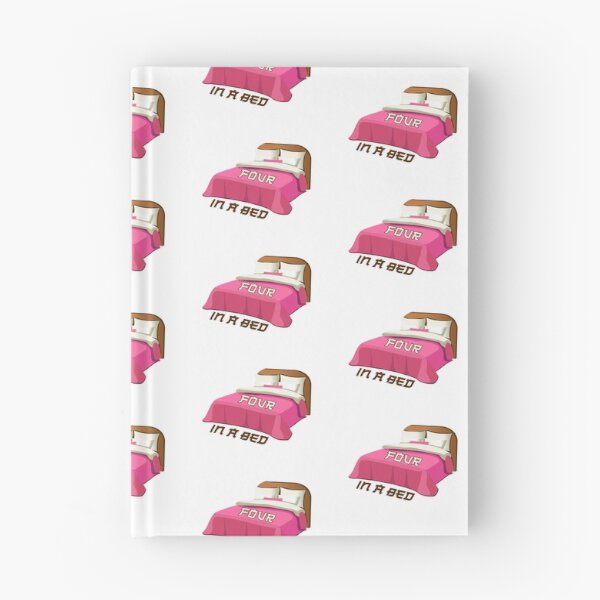 Item preview, Four In A Bed (on White) designed and sold by PawsitiveMum3.