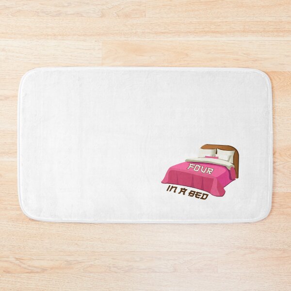 Item preview, Four In A Bed (on White) designed and sold by PawsitiveMum3.
