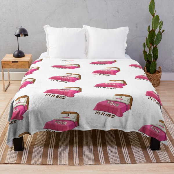 Item preview, Four In A Bed (on White) designed and sold by PawsitiveMum3.