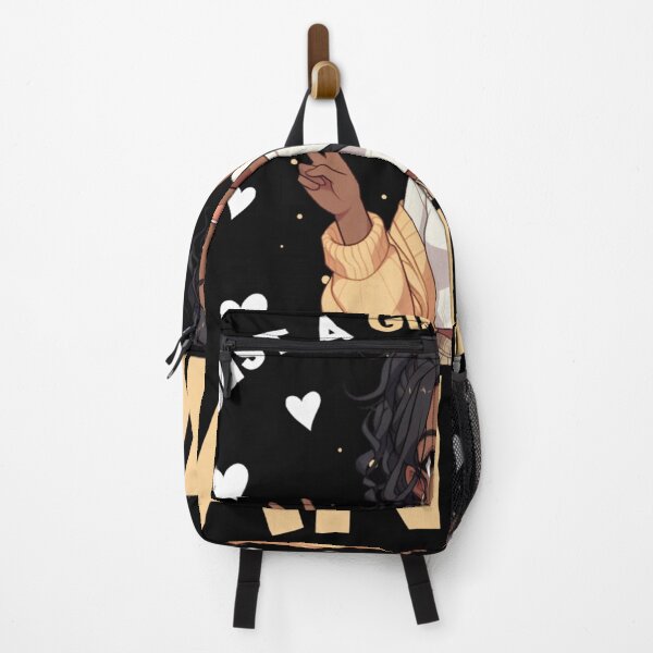 Item preview, Just A Girl Who Loves Anime Merch African American Afro designed and sold by alice12S56.