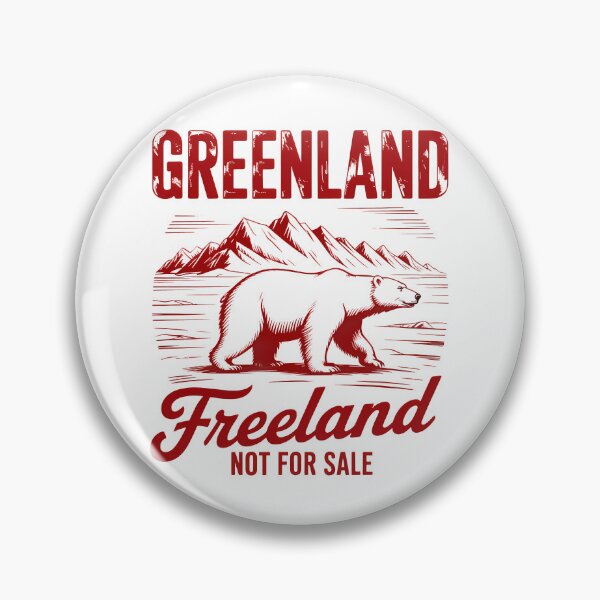Item preview, Greenland Freeland Not For Sale – Polar Bear Vintage Print designed and sold by LoFizzy.