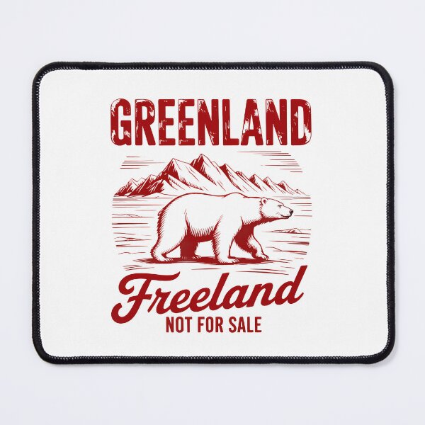 Item preview, Greenland Freeland Not For Sale – Polar Bear Vintage Print designed and sold by LoFizzy.