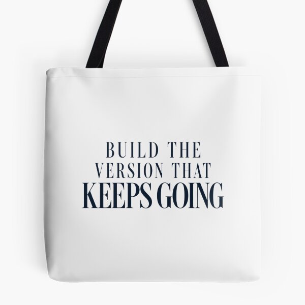 Item preview, Build The Version That Keeps Going Minimal Fitness Tee designed and sold by PhylonBoxx.