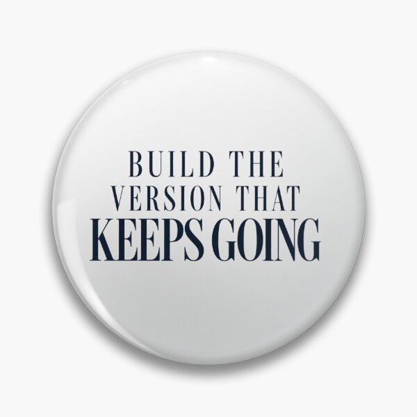 Item preview, Build The Version That Keeps Going Minimal Fitness Tee designed and sold by PhylonBoxx.