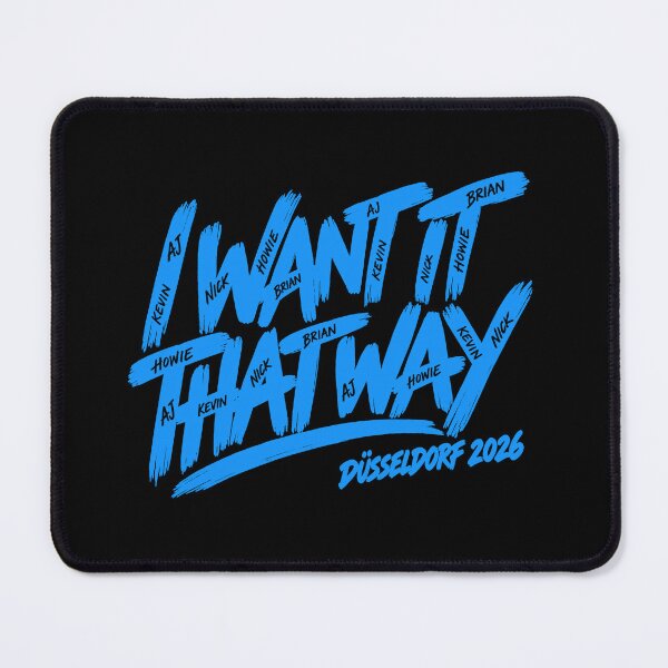Item preview, I Want It That Way | Düsseldorf 2026 Concert designed and sold by LiuTiuuu.
