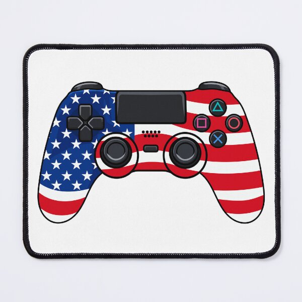 Item preview, American Flag Game Controller | Patriotic Gamer designed and sold by Marshallamoakohene.