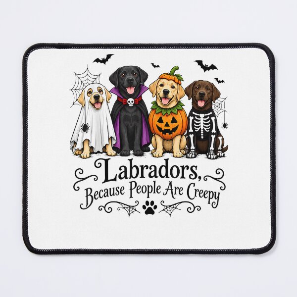 Item preview, Labradors Because People are Creepy Halloween Dogs Costume designed and sold by alice12S56.