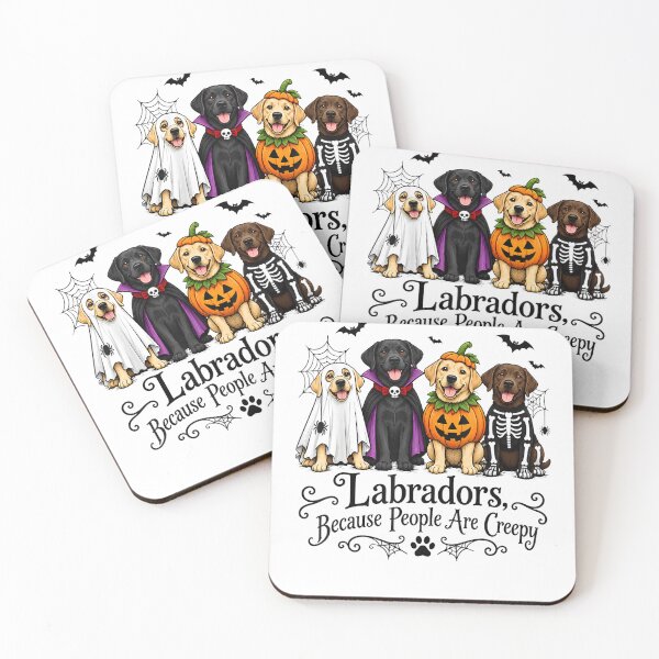 Item preview, Labradors Because People are Creepy Halloween Dogs Costume designed and sold by alice12S56.