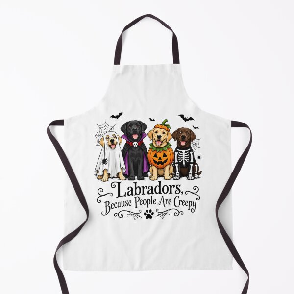 Item preview, Labradors Because People are Creepy Halloween Dogs Costume designed and sold by alice12S56.