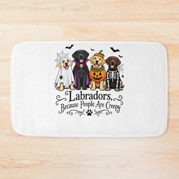 Item preview, Labradors Because People are Creepy Halloween Dogs Costume designed and sold by alice12S56.