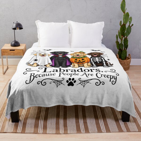 Item preview, Labradors Because People are Creepy Halloween Dogs Costume designed and sold by alice12S56.
