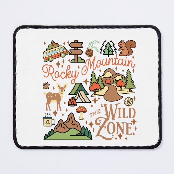 Item preview, Rocky Mountain National State Park Classic T-shirt Sticker designed and sold by ThinkNature!.