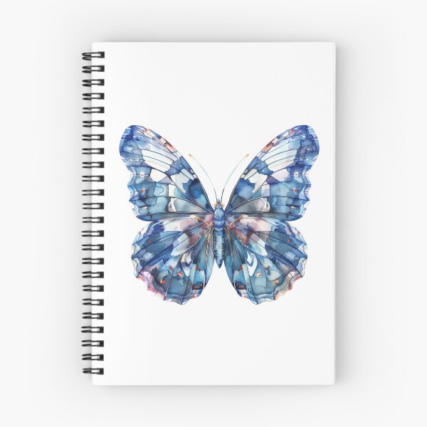 Item preview, Blue Butterfly | Elegant Nature Aesthetic Art designed and sold by Mandayartstudio.