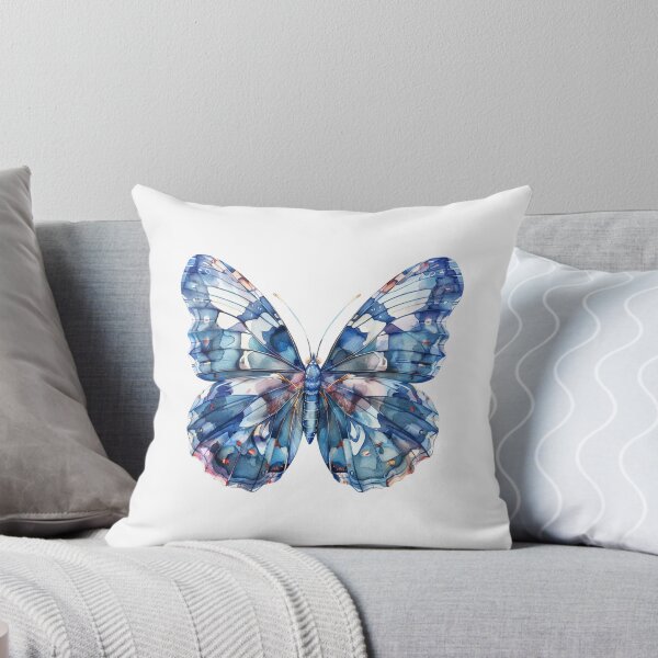 Item preview, Blue Butterfly | Elegant Nature Aesthetic Art designed and sold by Mandayartstudio.