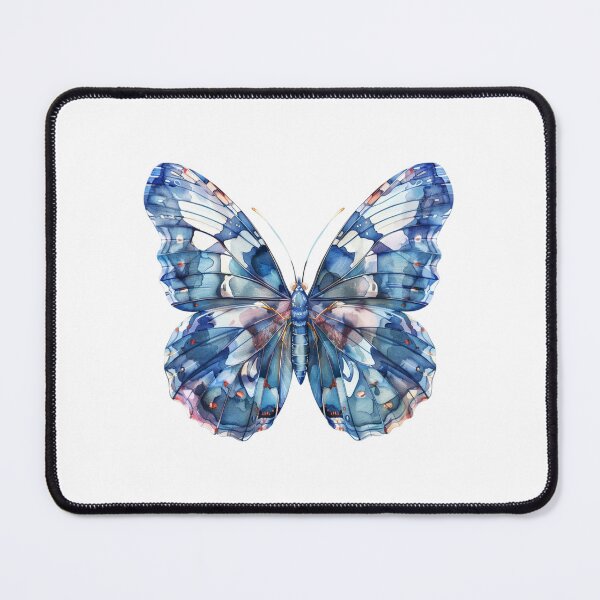 Item preview, Blue Butterfly | Elegant Nature Aesthetic Art designed and sold by Mandayartstudio.