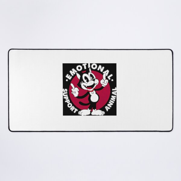 Item preview, Emotional Support Animal - Antisocial Cartoon Cat - Zero Fucks designed and sold by KadenStroman.