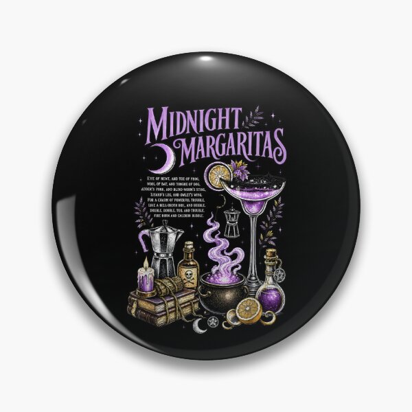 Item preview, Midnight Margaritas Witch Drinking Cocktail Funny Halloween designed and sold by PladypooZztrt.