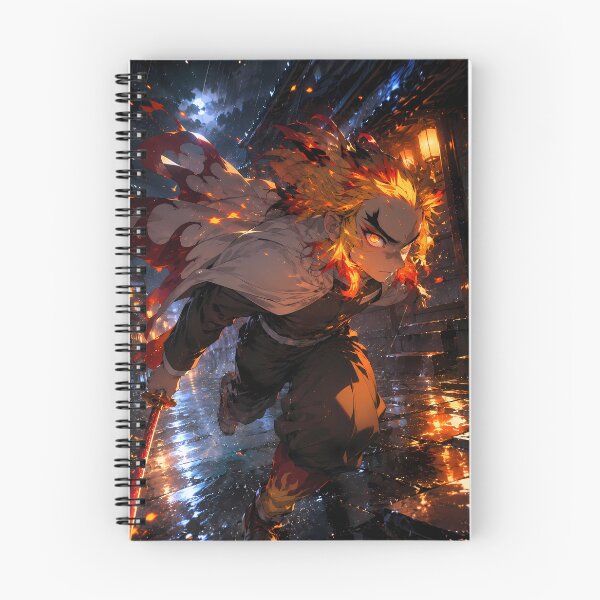 Item preview, Kyojuro Rengoku Demon Slayer Rainy Lantern Pursuit designed and sold by SolenneAzur.