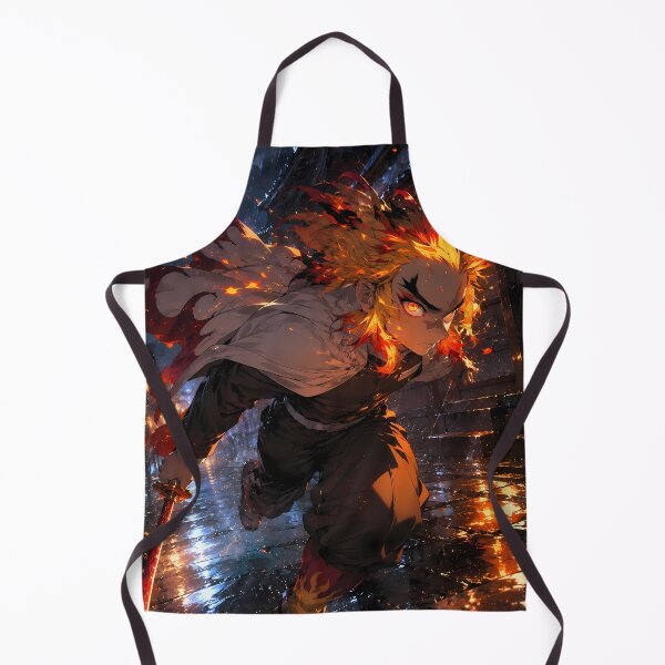 Item preview, Kyojuro Rengoku Demon Slayer Rainy Lantern Pursuit designed and sold by SolenneAzur.