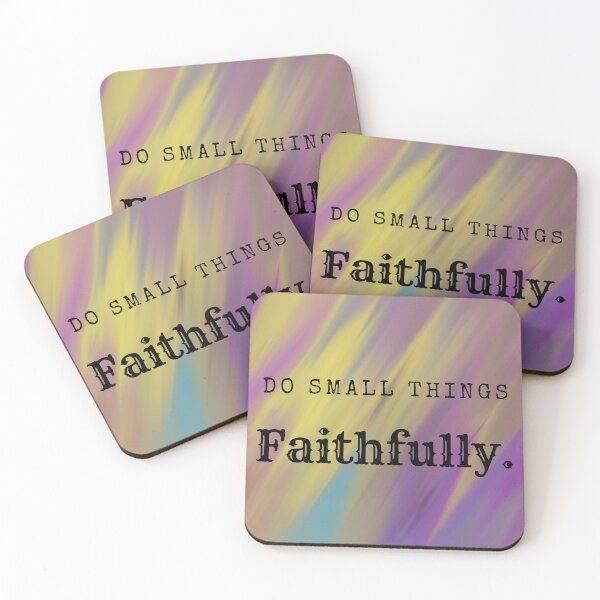 Item preview, Do Small Things Faithfully designed and sold by GaMoArtworks.