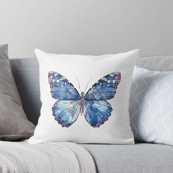 Item preview, Blue Butterfly | Elegant Nature Aesthetic Art designed and sold by Mandayartstudio.