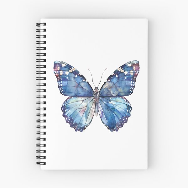 Item preview, Blue Butterfly | Elegant Nature Aesthetic Art designed and sold by Mandayartstudio.