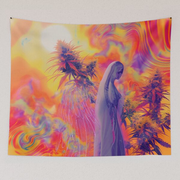 Item preview, Happy 420 - Cannabis Angel designed and sold by MongLongStudio.