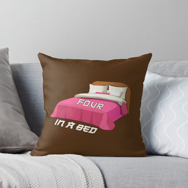 Item preview, Four In A Bed (on Dk. Brown) designed and sold by PawsitiveMum3.