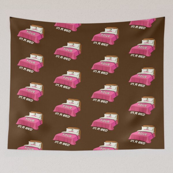 Item preview, Four In A Bed (on Dk. Brown) designed and sold by PawsitiveMum3.