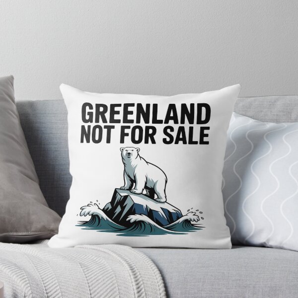 Item preview, Greenland not for Sale – Polar Bear Vintage Print designed and sold by LoFizzy.