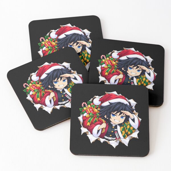 Item preview, Giyu Tomioka Demon Slayer Christmas Torn Paper Gift designed and sold by SolenneAzur.