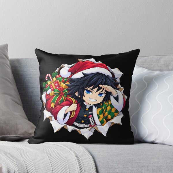Item preview, Giyu Tomioka Demon Slayer Christmas Torn Paper Gift designed and sold by SolenneAzur.