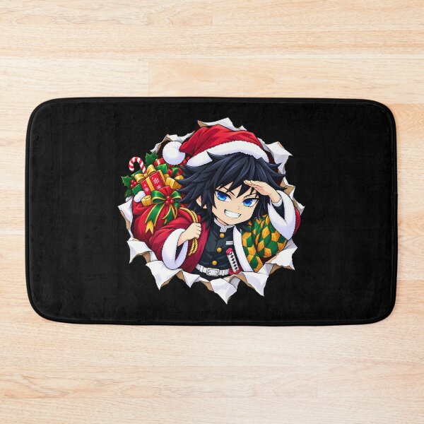 Item preview, Giyu Tomioka Demon Slayer Christmas Torn Paper Gift designed and sold by SolenneAzur.