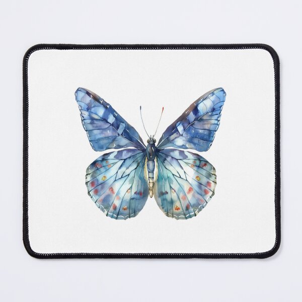 Item preview, Blue Butterfly | Elegant Nature Aesthetic Art designed and sold by Mandayartstudio.
