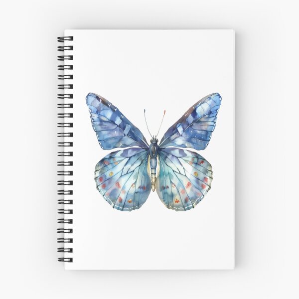 Item preview, Blue Butterfly | Elegant Nature Aesthetic Art designed and sold by Mandayartstudio.