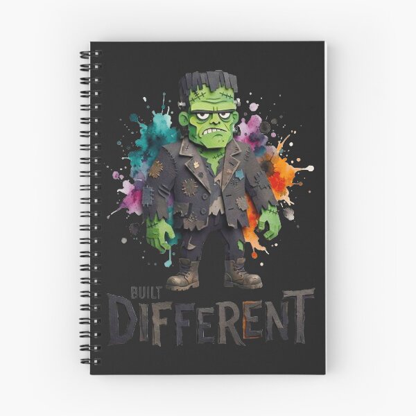 Item preview, Built Different - Funny Frankenstein Monster 3D Papercut Art designed and sold by MT-Hub | Art for Every Soul.