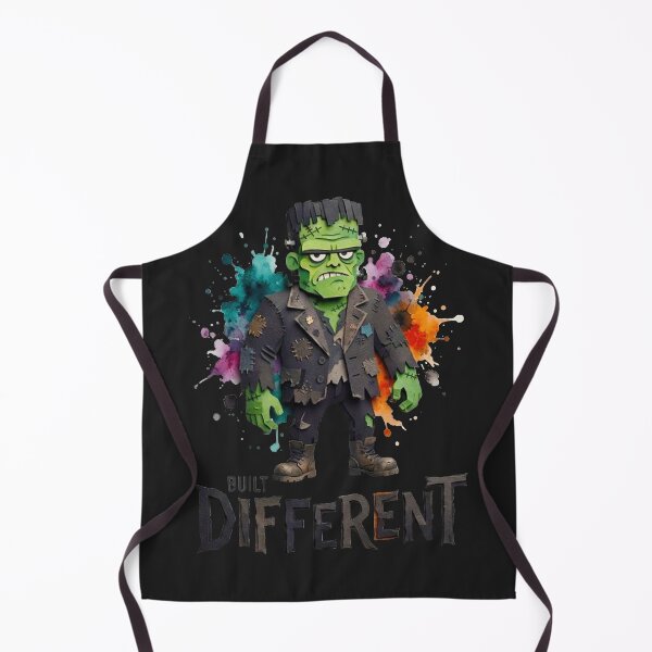 Item preview, Built Different - Funny Frankenstein Monster 3D Papercut Art designed and sold by MT-Hub | Art for Every Soul.
