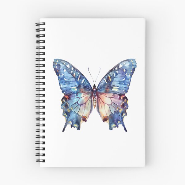 Item preview, Blue Butterfly | Elegant Nature Aesthetic Art designed and sold by Mandayartstudio.