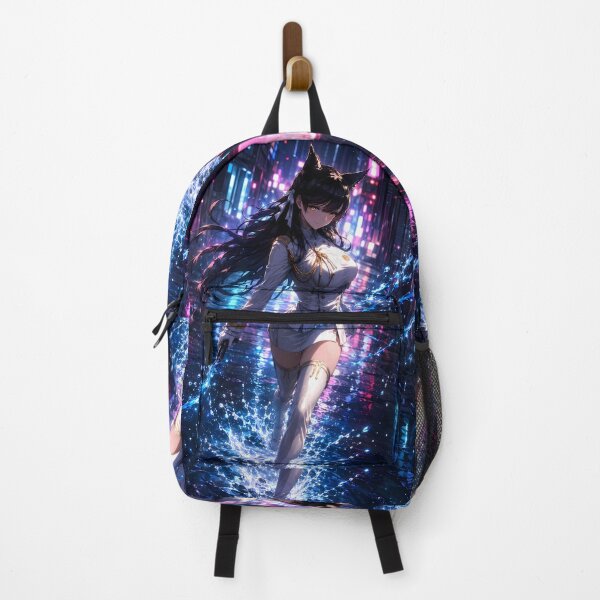 Item preview, Atago Azur Lane Neon Rain Water Magic designed and sold by SolenneAzur.