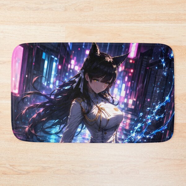 Item preview, Atago Azur Lane Neon Rain Water Magic designed and sold by SolenneAzur.
