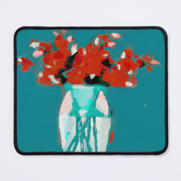 Item preview, Beautiful Red Flowers in Vase designed and sold by AmyAndCasey.