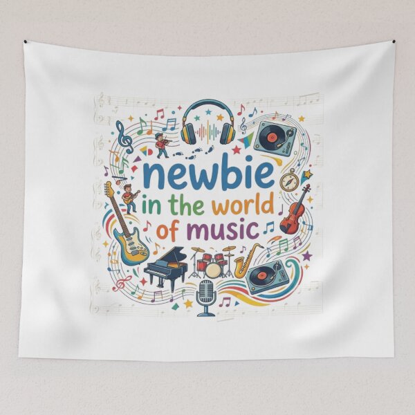 Item preview, Newbie in the world of music designed and sold by ritaalstonnn.