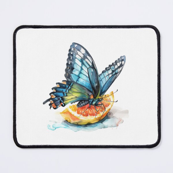 Item preview, Blue Butterfly | Elegant Nature Aesthetic Art designed and sold by Mandayartstudio.
