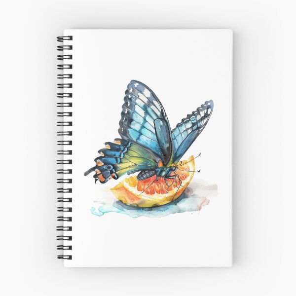 Item preview, Blue Butterfly | Elegant Nature Aesthetic Art designed and sold by Mandayartstudio.