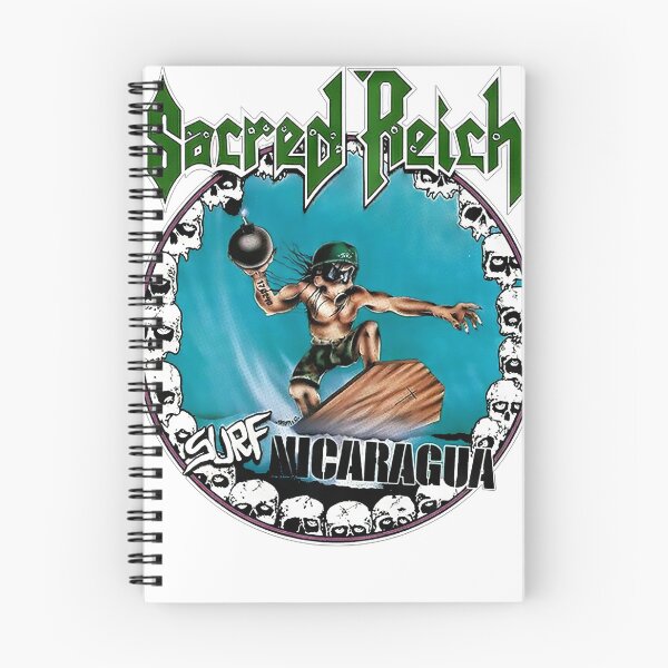 Item preview, Sacred Reich - Surf Nicaragua designed and sold by FrogPaintLab.