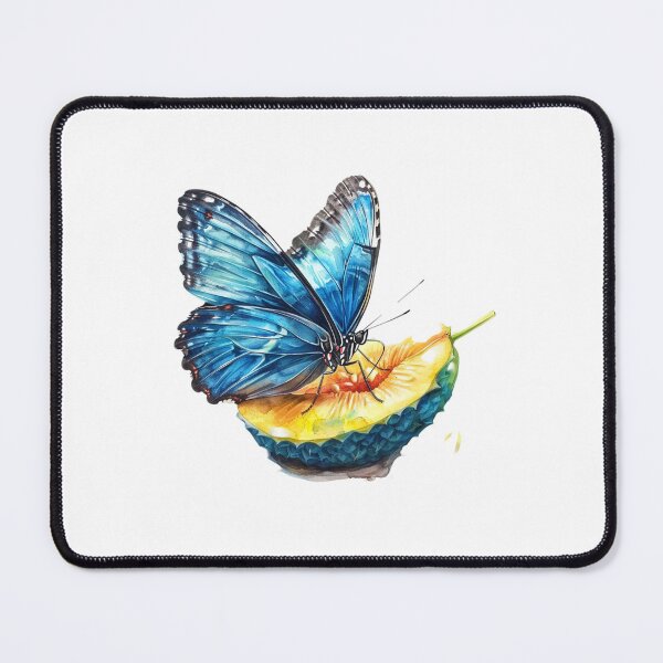 Item preview, Blue Butterfly | Elegant Nature Aesthetic Art designed and sold by Mandayartstudio.